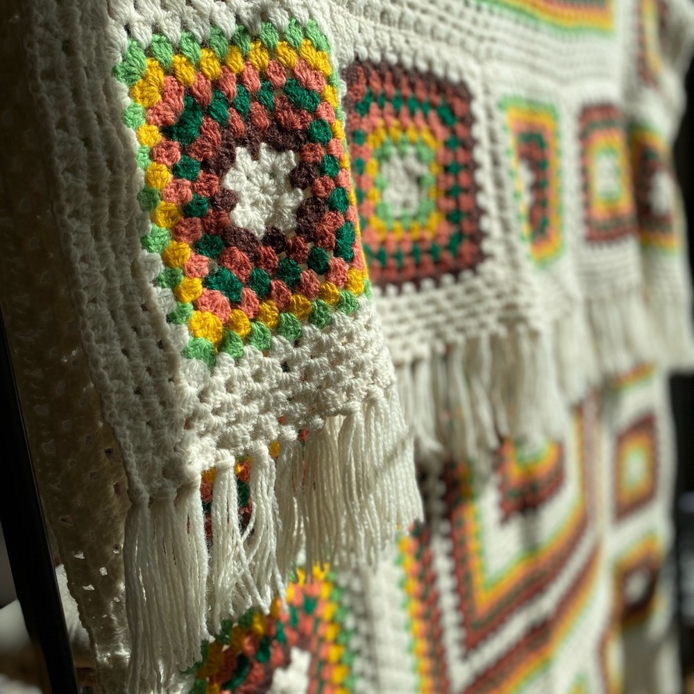 Vintage Crochet Blanket